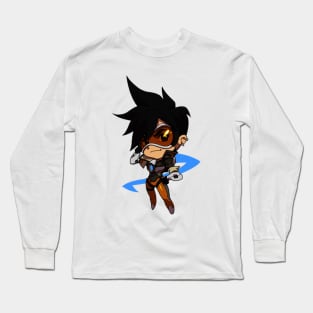 Tracer Cute Spray - Overwatch Long Sleeve T-Shirt